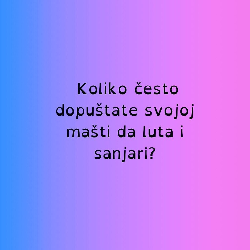 DFCoach_NLP's tweet photo. Mašta je važna jer nam daje mentalnu fleksibilnost, bijeg nam je od realnosti koji nam je ponekad potreban. Ključna je u kreativnom procesu, daje nam mogućnost da stvaramo nove ideje i rješavamo probleme na inspirativan način. Izlazimo iz okvira i dolazi… https://t.co/EKBECq8zxr https://t.co/SYHF9pPs8O