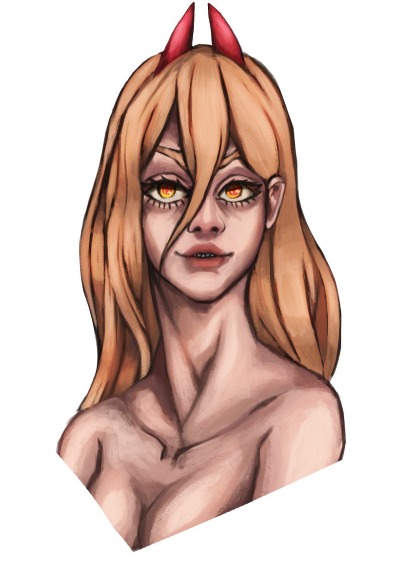 Ardeux's tweet photo. Portrait Study ft. Powaaaa #chainsawman #artistontwittter https://t.co/TmL5WjEJCw