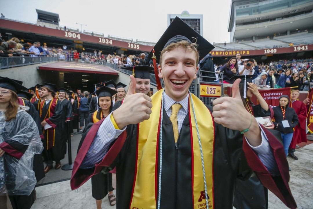Still thinking about our incredible graduates this weekend ✨🎓 #UMNproud