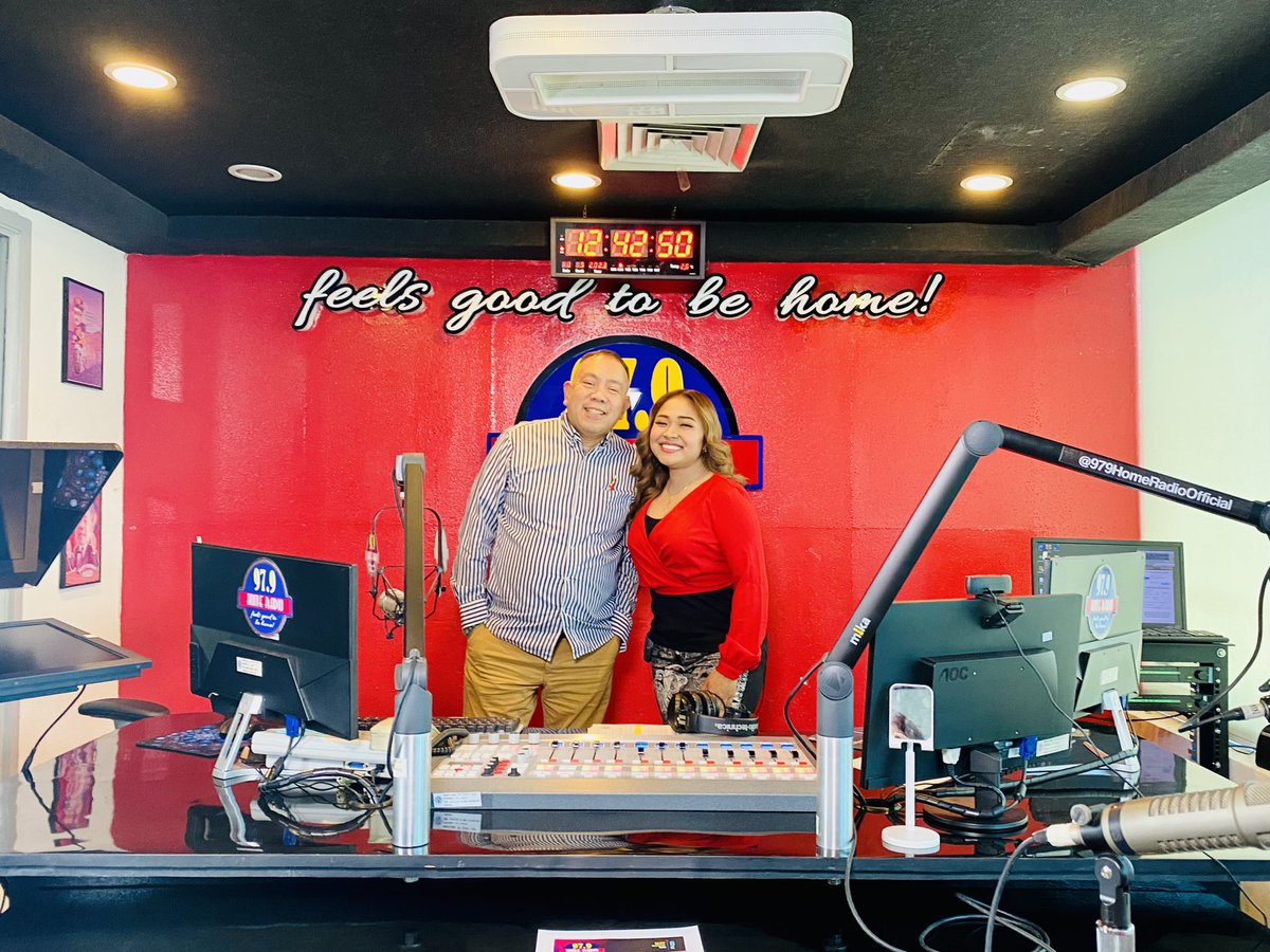 OfficialAlisah's tweet photo. Thank you very much 979 Home Radio for having me in your #OPMHighlights with DJ Braggy! Special thanks to 979 Home Radio Bosses for a warm welcome! 🥰💖🎶🎵 #HanggangKailan #AlisahBonaobra #RJAArtist #RJAProductions #SharingIsCaring #OPM #SupportOPM https://t.co/e6b8EH9ifE