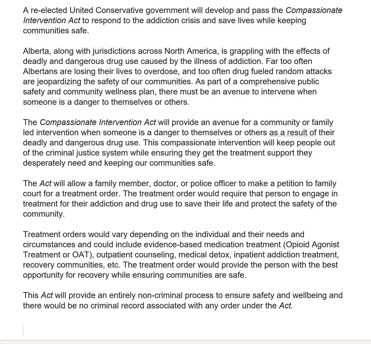 The Breakdown on Twitter "The UCP have announced that their creating a