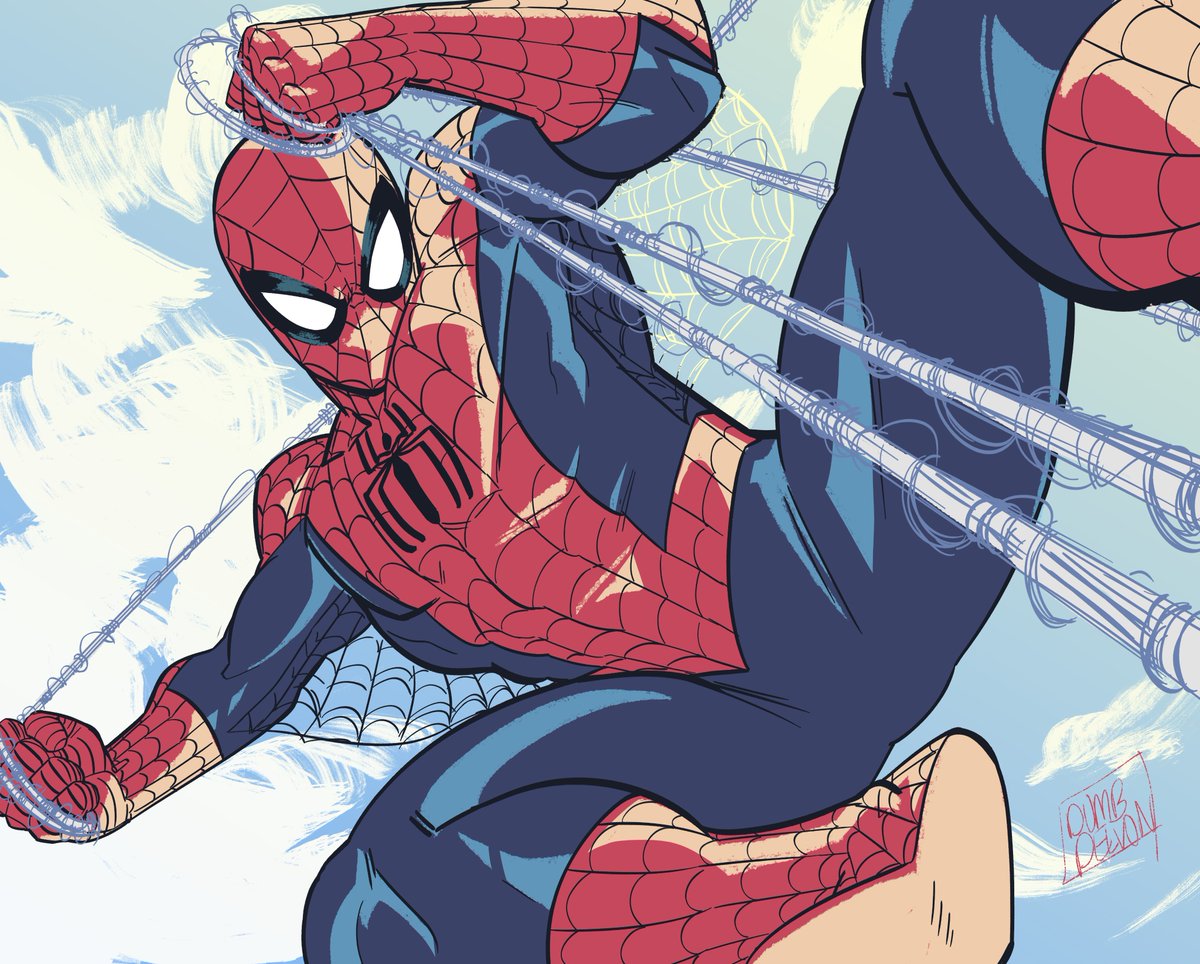 RT @dumbdelvon: Another day, another Spider-Man
(trying some new stuff)
#SpiderMan #Marvel #PeterParker https://t.co/1fgLHkS5I1