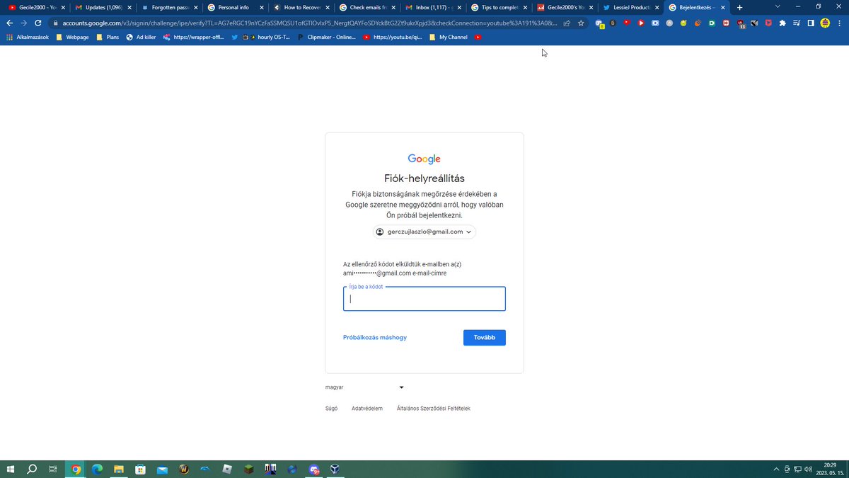 LessieJProOC's tweet photo. In fact, I hope my gmail old account will be came back for not let me sign in because of unless recovery email! https://t.co/IMBXE1LGTY