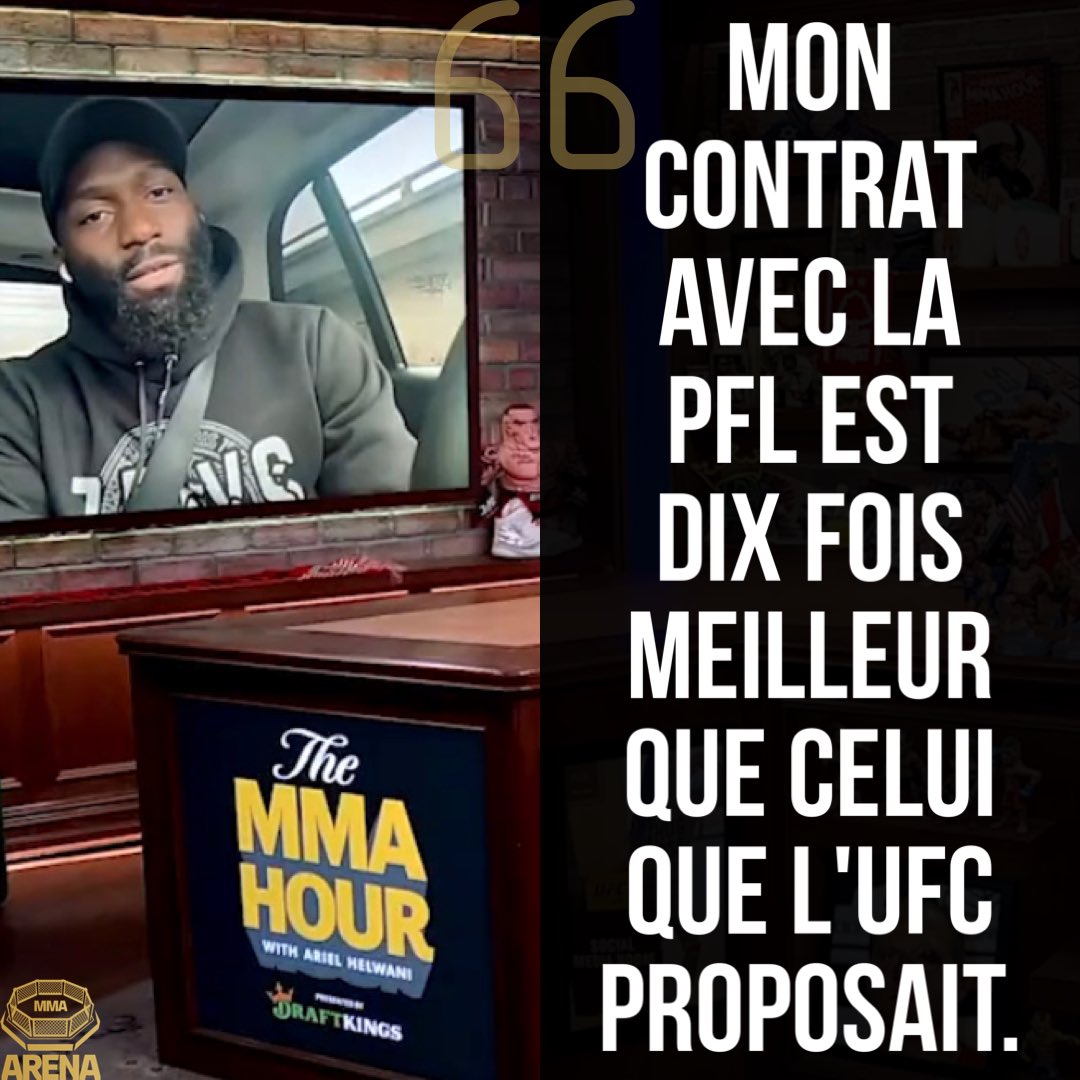 ARENA on Twitter "Doumbe ne REGRETTE PAS du tout ne pas avoir signé à