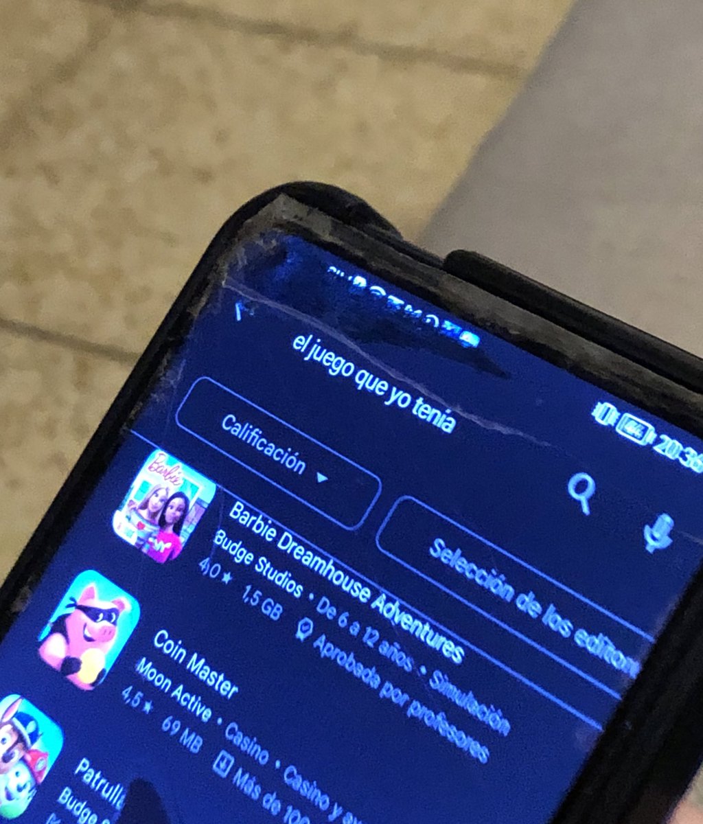 Garnachoto2's tweet photo. mi primito (5 años) eliminó un juego que tenía en el celu sin querer y así lo busco en play store para instalarlo devuelta jajajajajajajajjaja https://t.co/hzp5vuilPD