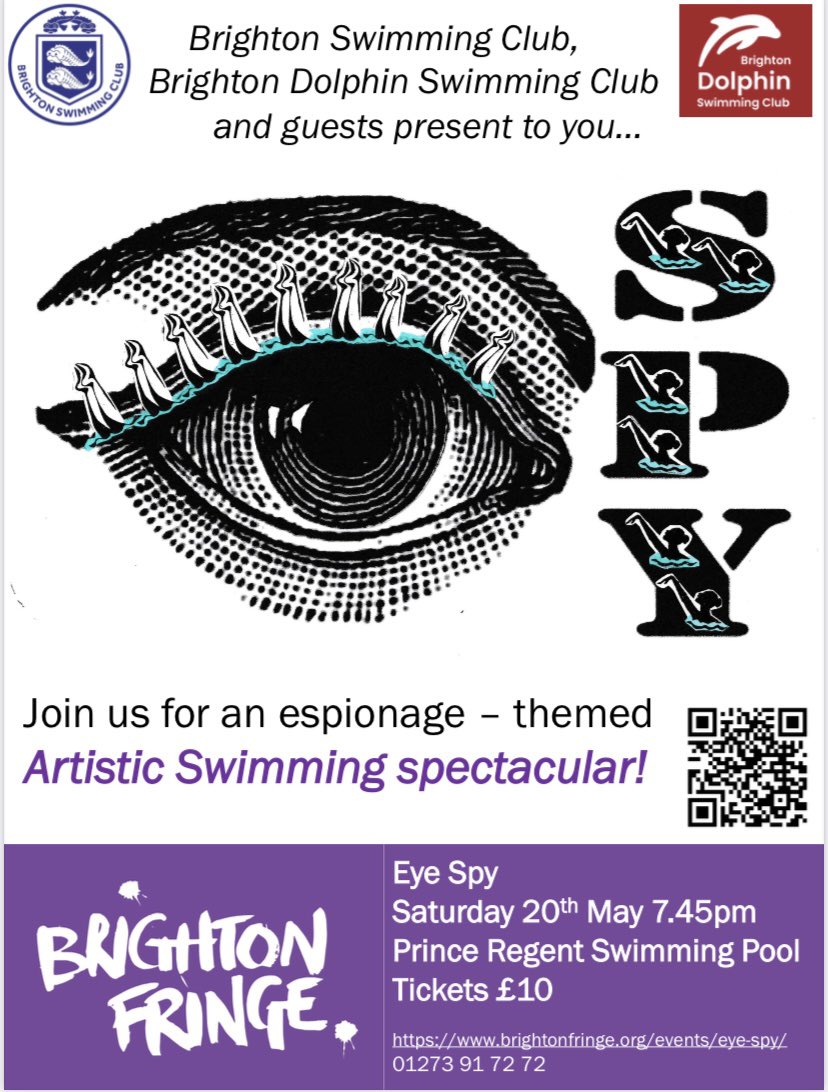 Don’t forget to buy your tickets for Saturdays Artistic Swimming Spectacular!