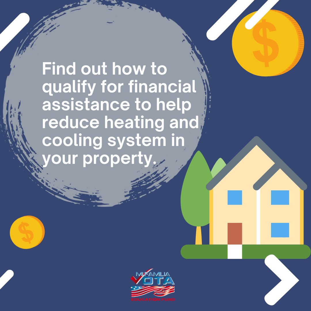 MiFamiliaVota's tweet image. Here are the requirements of the #WeatherizationAssistanceProgram (WAP) which helps reduce heating and cooling costs by improving the energy efficiency of the property. ♻️

Visit bit.ly/WAPAZ for more information!