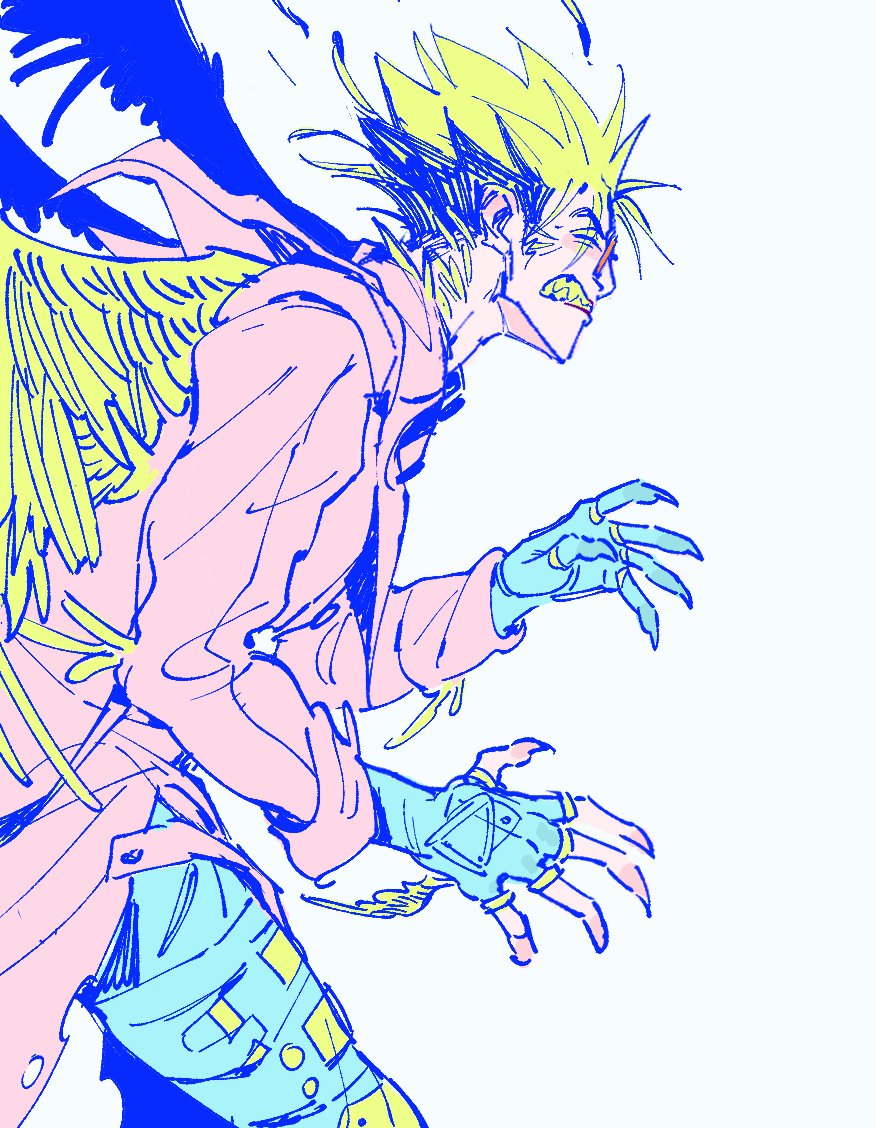 「angry vash」|Roxy 💥のイラスト