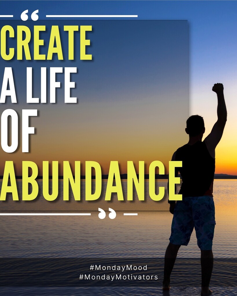 candrad1's tweet photo. Happy #MotivationalMonday Motivators! 
Today, let's focus on abundance. Remember that there's enough success, love, and happiness to go around for everyone. Believe that you deserve abundance and it will come to you.
 Keep your mindset positive and your … https://t.co/SR66PnAIWN https://t.co/khRQ5W4x4J