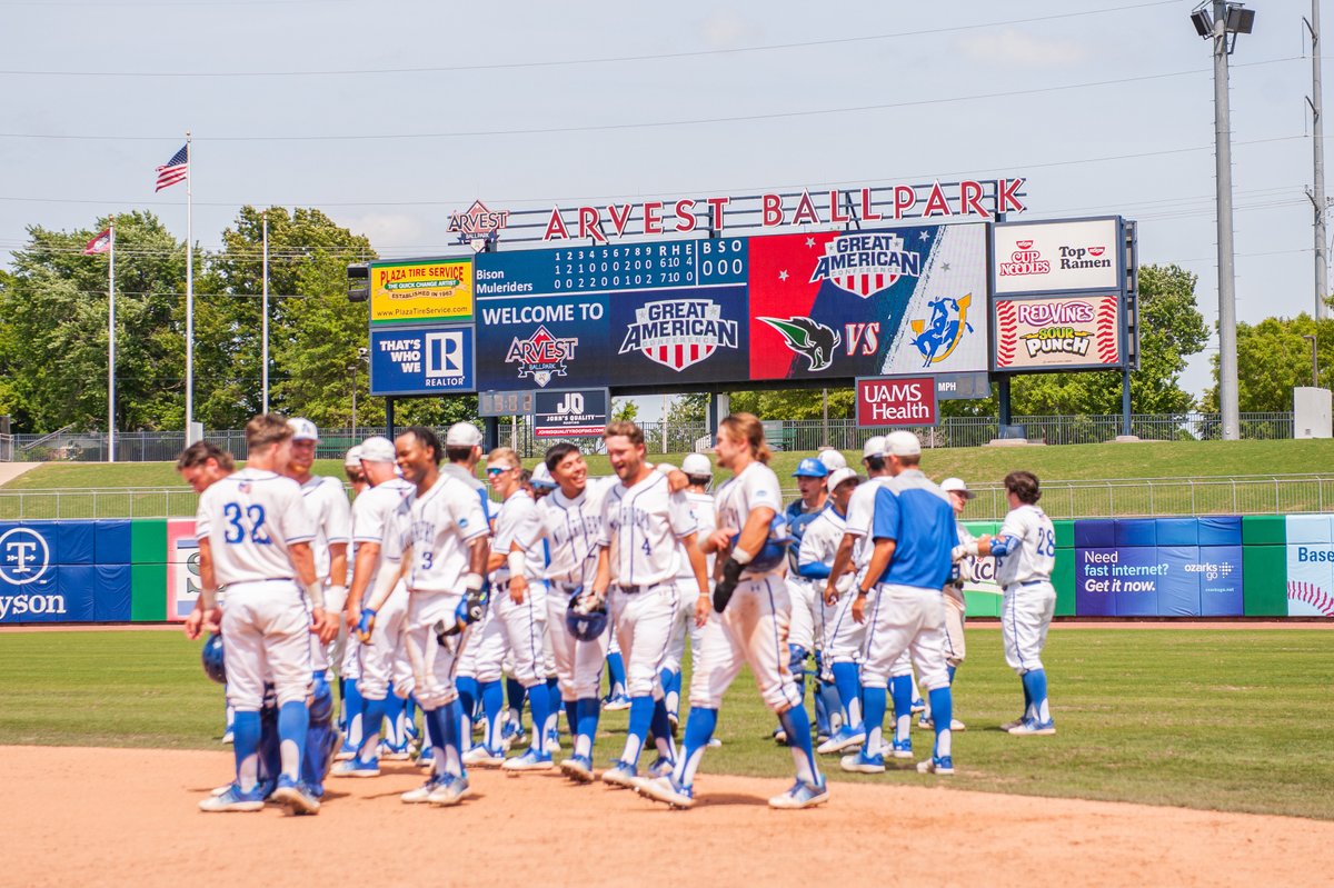 nwanaturals's tweet photo. ICYMI – Congratulations to Southern Arkansas for winning #theGAC 2023 Baseball Championships at Arvest Ballpark. We enjoyed hosting the event &amp; best of luck to Southern Arkansas, Ouachita Baptist, &amp; Arkansas Tech in the upcoming NCAA Division II Regionals.

📸Jonathon Malagon https://t.co/zL3p8O8uZ1
