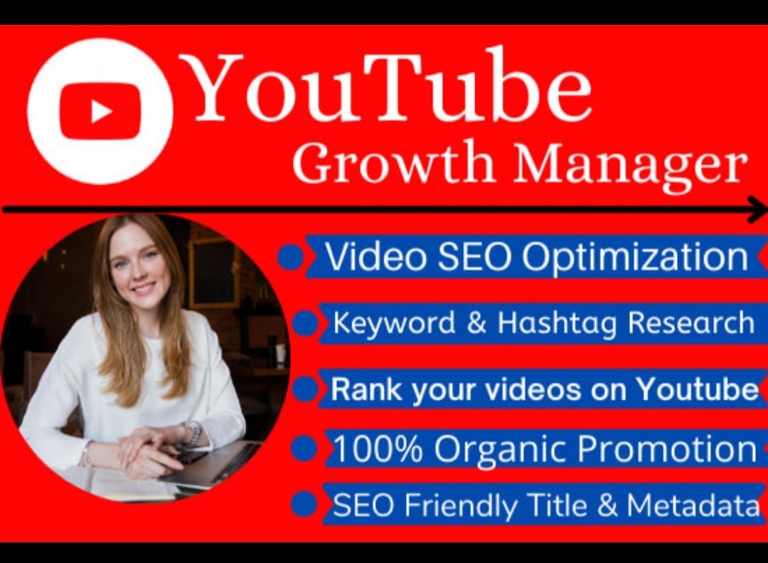 2Akther's tweet photo. Welcome to my YouTube video promotion and video SEO gig! With 5 years of experience in digital marketing and YouTube optimization, I can help you increase the visibility, reach, and engagement of your YouTube videos through targeted promotion and effective SEO techniques.
#rita https://t.co/RTe9pKGqgn
