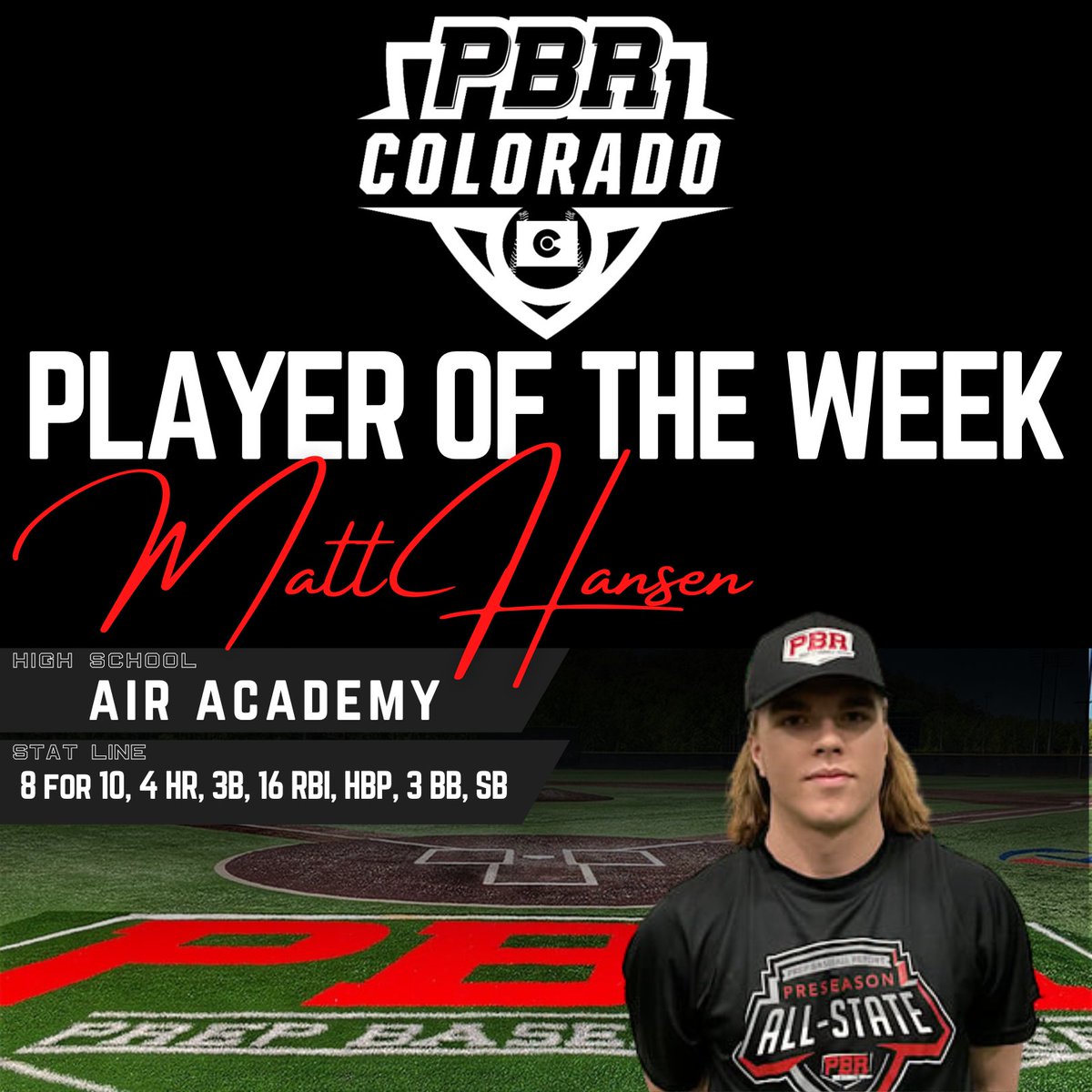 PrepBaseball_CO's tweet photo. 🚨𝑷𝒍𝒂𝒚𝒆𝒓 𝒂𝒏𝒅 𝑷𝒊𝒕𝒄𝒉𝒆𝒓 𝒐𝒇 𝒕𝒉𝒆 𝑾𝒆𝒆𝒌🚨

PBR Colorado's top performing player and pitcher during week 10 of the 2023 season. 

https://t.co/i77gWzrnVR || @tatesmith_30 @eatonbbcoach @HansenMatt12 @AirAcademyHigh https://t.co/61wdecBvvZ