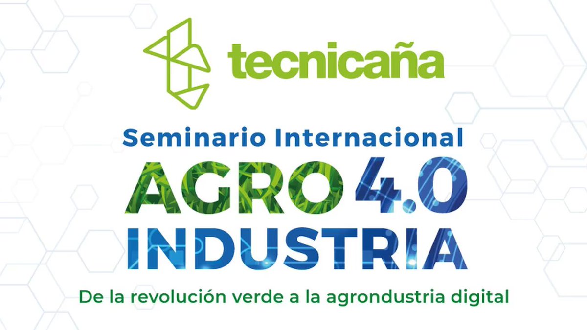 visionagro's tweet photo. #15Mayo #Agroeventos Colombia: Tecnicaña realizará el Seminario Internacional de Agroindustria 4.0 / Este evento tiene como objetivo principal dar a conocer los avances tecnológicos de la agricultura y la industria digital...
https://t.co/4eSjCw4CA6 https://t.co/JYN6NpV9IB