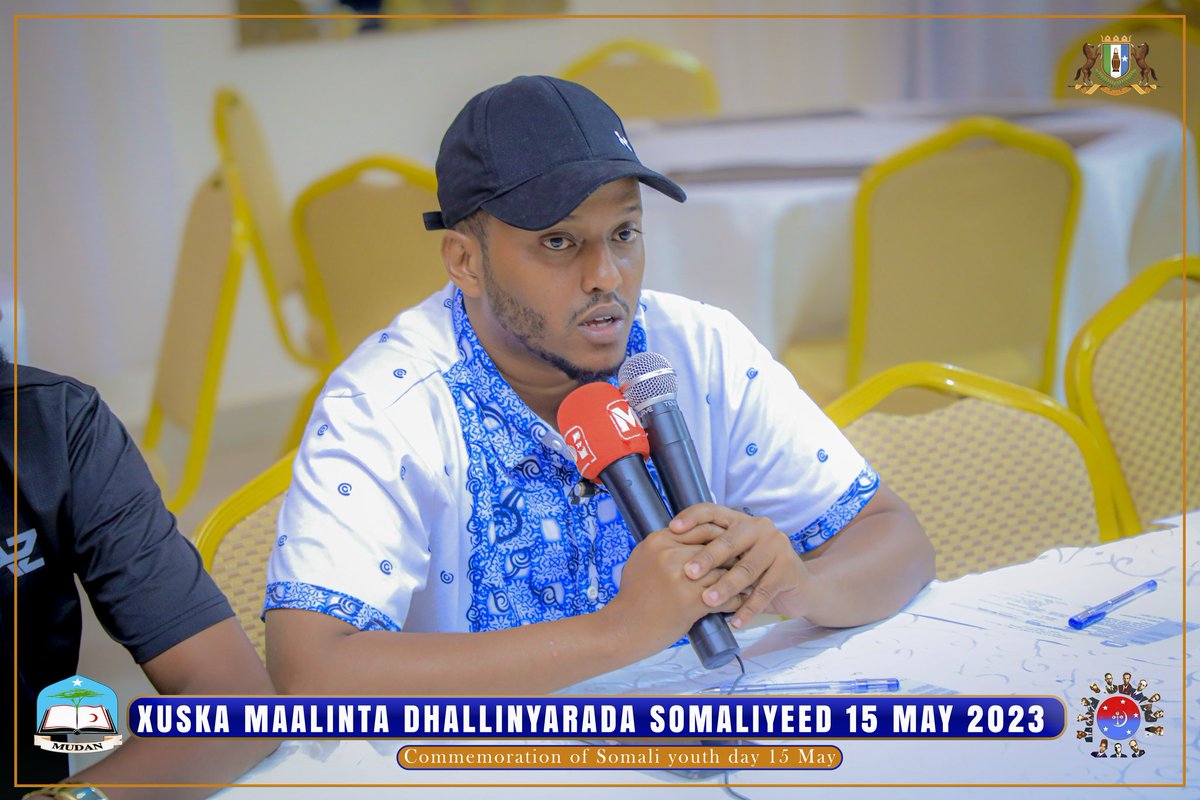 MUDAN_Network's tweet photo. @Mudan_network in partnership with @UNSomalia, is celebrating the commemoration of Somali Youth Day.  This  discussion  focuses on youth's political participation  in these pivotal days that Puntland people whom most of them are youth  eagerly waiting to cast their votes. https://t.co/kryqrGbCTG