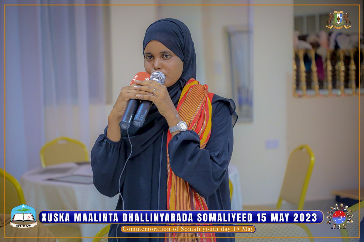 MUDAN_Network's tweet photo. @Mudan_network in partnership with @UNSomalia, is celebrating the commemoration of Somali Youth Day.  This  discussion  focuses on youth's political participation  in these pivotal days that Puntland people whom most of them are youth  eagerly waiting to cast their votes. https://t.co/kryqrGbCTG