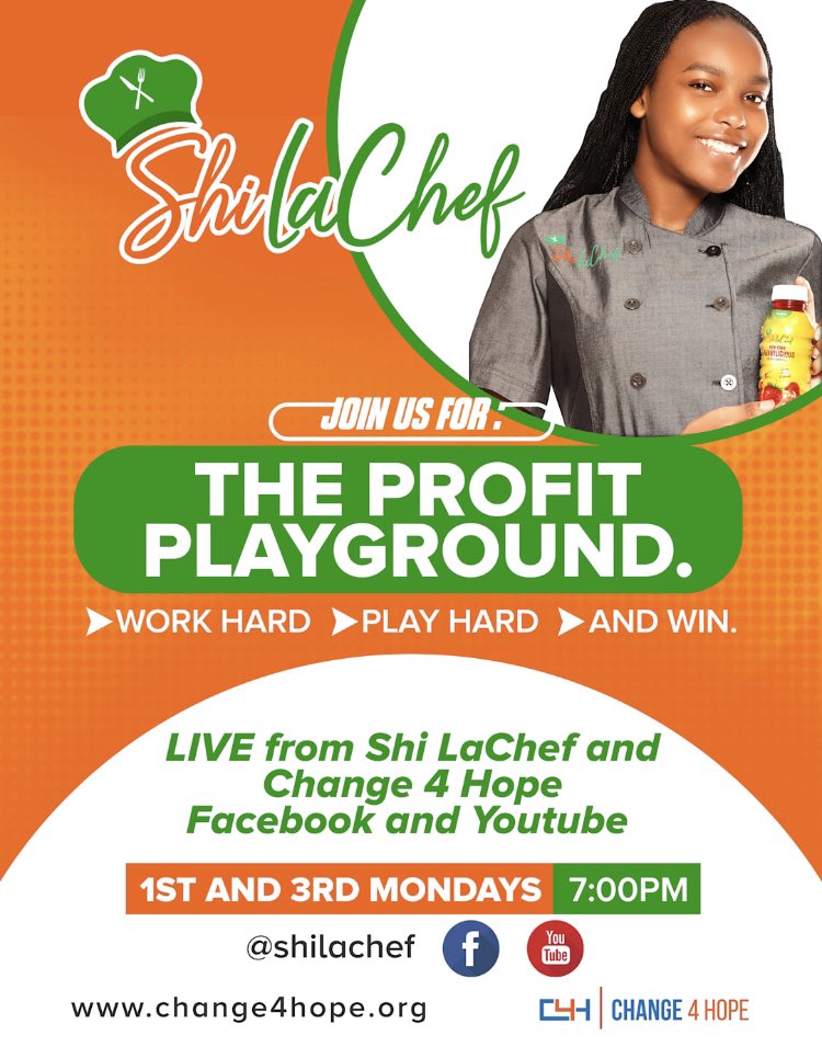 ShiLaChef's tweet photo. I finally said YES. Starting a podcast. 1st &amp; 3rd Mondays @7pm. I’m gonna spill all the tea about starting a business so that you can win QUICKLY. LIVE Tonight at 7pm on Shi LaChef/Change 4 Hope YouTube &amp; FB. #podcast #entrepreneurpodcast #vegan https://t.co/kNynkgrrH1