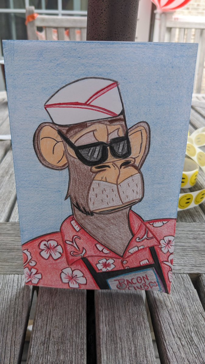 Gar4848's tweet photo. My cousin made me a @BaconClubNFT Bored Ape!
#baconclub #BoredApe @bayc https://t.co/bo0dT3ZwdZ