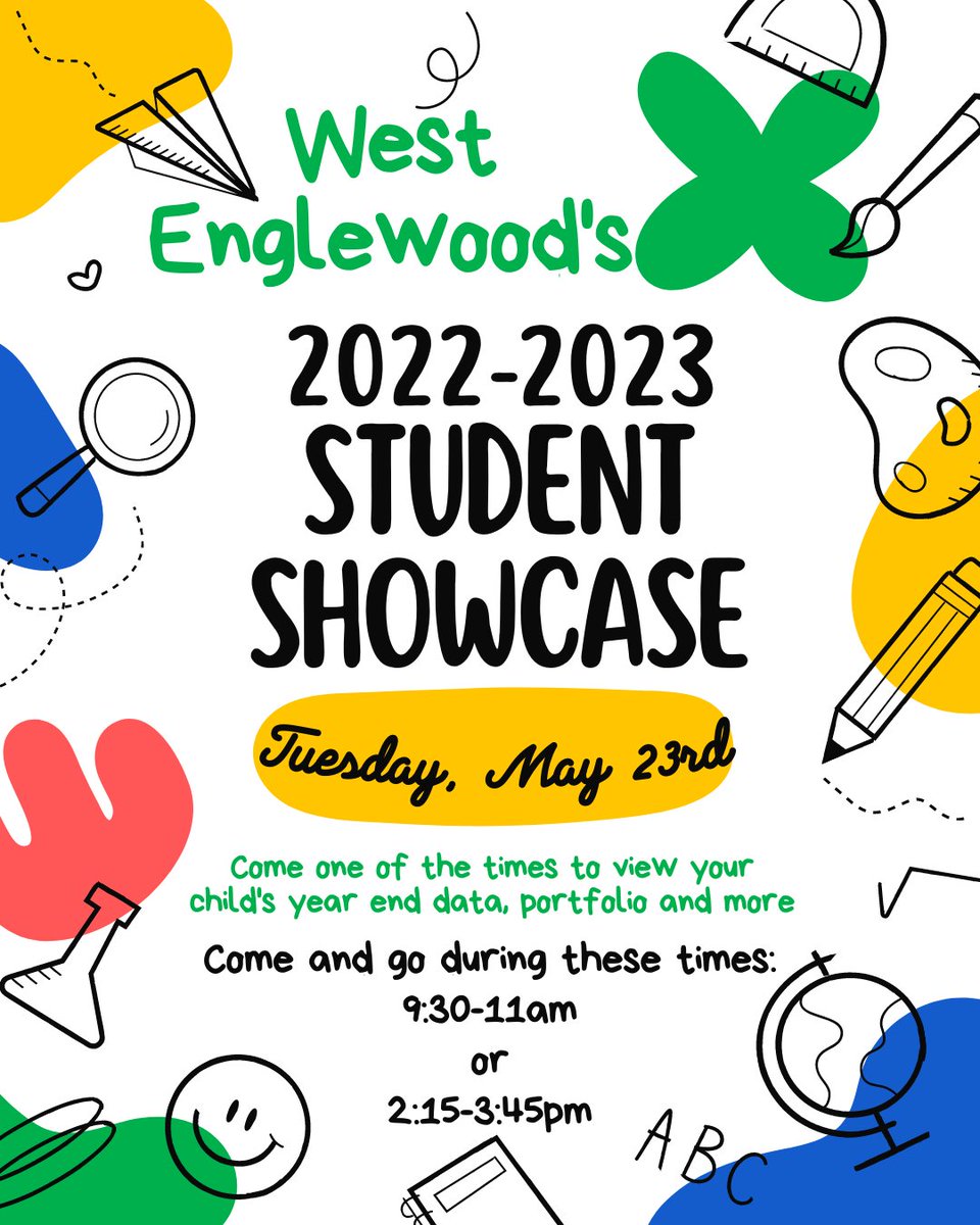 Hoping to see our families at our Student Showcase next week to view all the exciting data and work our students have to share!