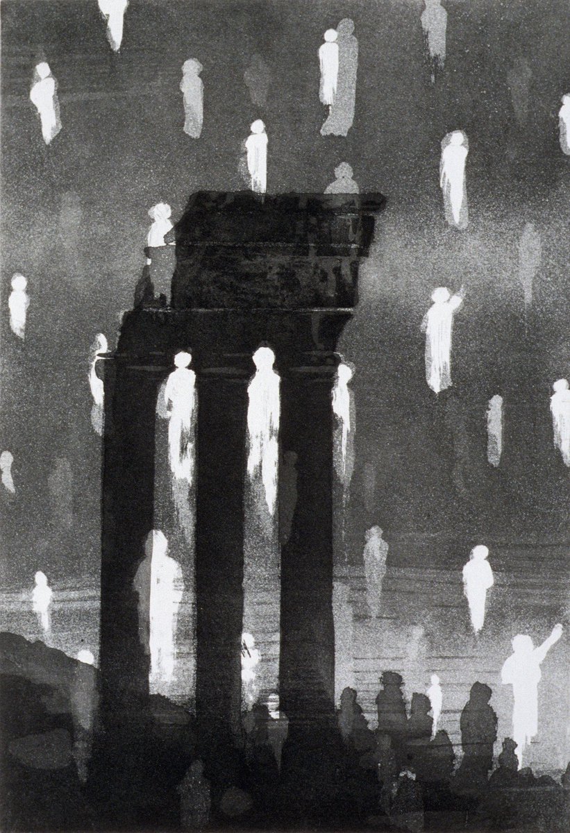 Canto IV, Limbo, by Michael Mazur