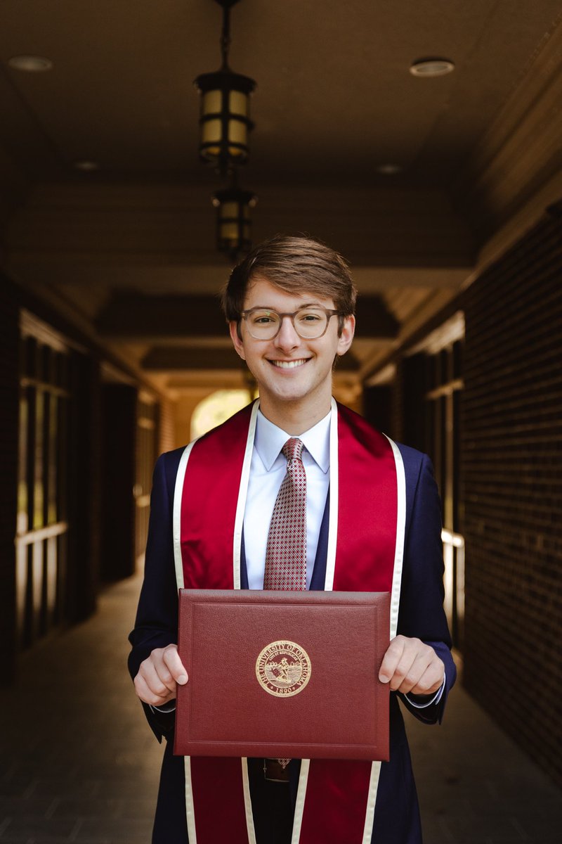 🌟 Graduate Spotlight 🌟

Zack graduated with a degree in Public Relations from the Gaylord College of Journalism and Mass Communication over the weekend.
 
Click on this link to read Zack’s full story bit.ly/3M98XEc