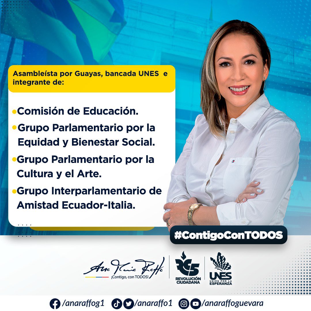 anaraffo1's tweet photo. #RendiciónDeCuentas 
Queridos seguidores, comparto con ustedes parte de la información de mi Informe de Rendición de Cuentas 2022. Los invito a unirse a la audiencia pública que será transmitida a través de mis redes sociales el 20 de mayo a las 15h00. Legislamos #ContigoConTODOS https://t.co/0C7BwQO4c5