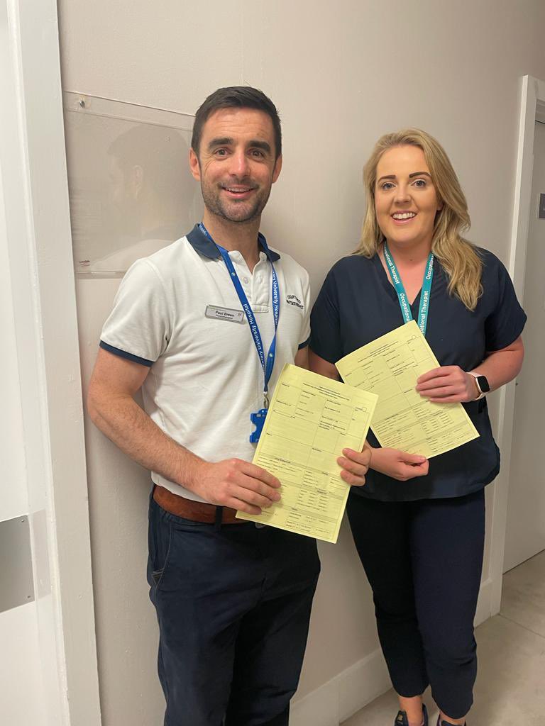 TippUH new service development with the introduction of Frailty Intervention Therapy Team (FITT) operating from the ED for over 75year old patients,assisting with early assessment timely management plans ,avoiding admission. Meet the the Physio and Occupational Therapist