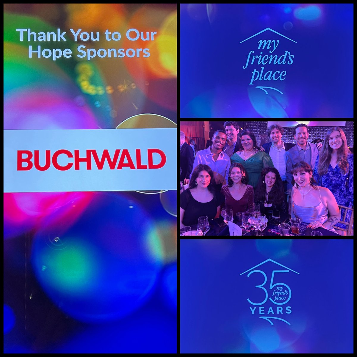 buchwaldtalent's tweet photo. A #latergram of our night celebrating 35 years of @MFPLA  and all the incredible work they do! What a wonderful time at the #MFPGala! #buchwald #buchwaldtalent #buchwaldcares #philanthropy https://t.co/m28spuZFHF