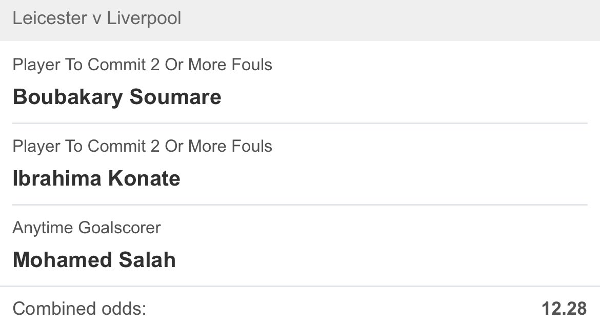 CrackTheStats's tweet image. LEICESTER VS LIVERPOOL! 🏴󠁧󠁢󠁥󠁮󠁧󠁿 

@ 12.0 👀

#bettingtips #bettingtwitter