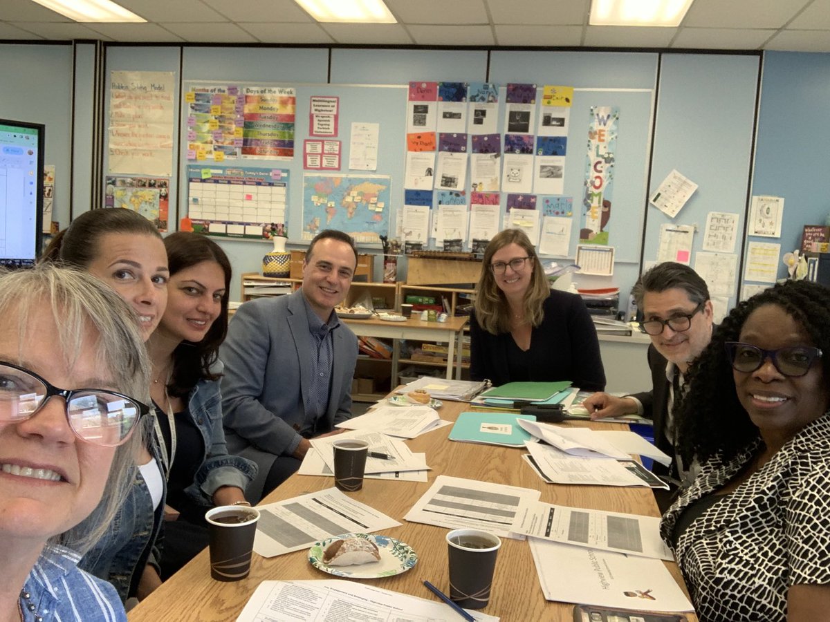 School improvement visits with ⁦@AncasterSchool⁩ and Highview sharing and learning together‼️⁦@DomenicGiorgi⁩ ⁦@MrsCatSyed⁩