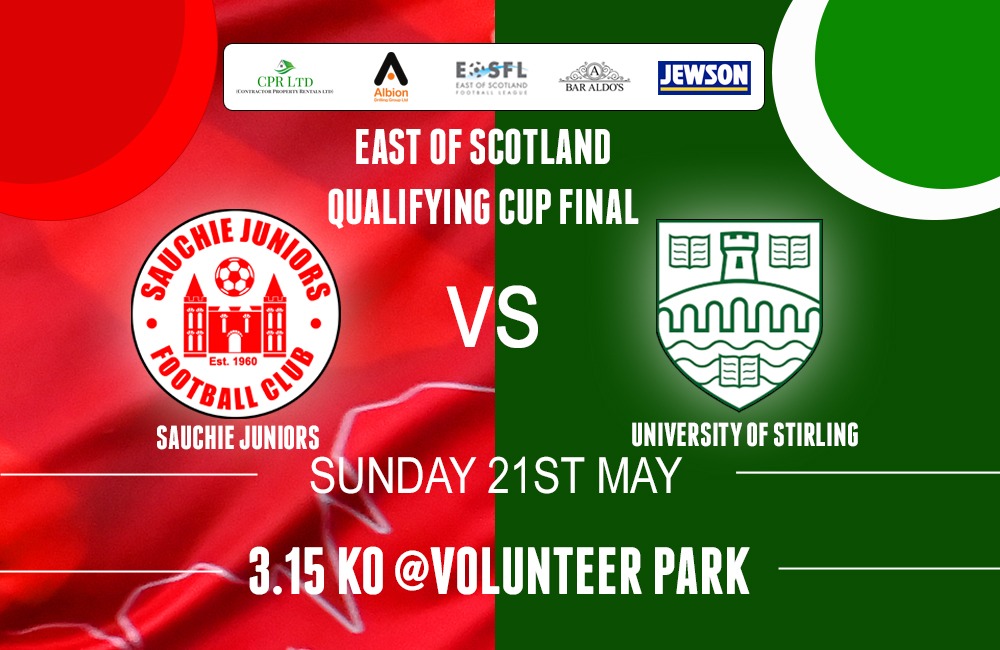 So Sunday's cup final takes place in Armadale at Volunteer Park 3:15 kick off

The boys are desperate to pick up the cup so let's give them as much support as we can ♥️