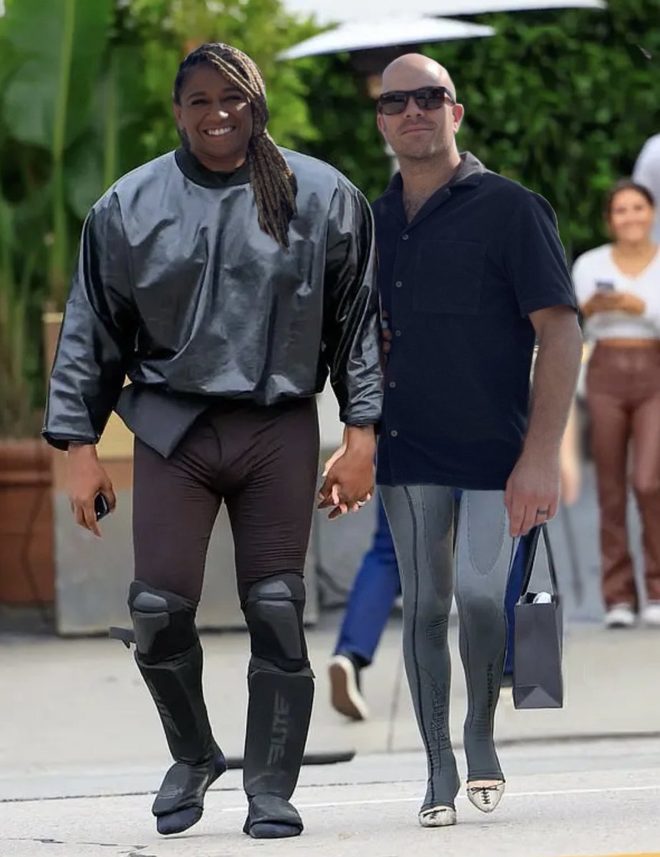 AngieOverkill's tweet photo. Me and Adam on our way to the @UFCPI to cut weight. ITS FIGHT WEEK!! #UFCVegas73 #HillVsDern #AngeYeOverkill #BFS #MainEventAnge https://t.co/42A7jkQLAW