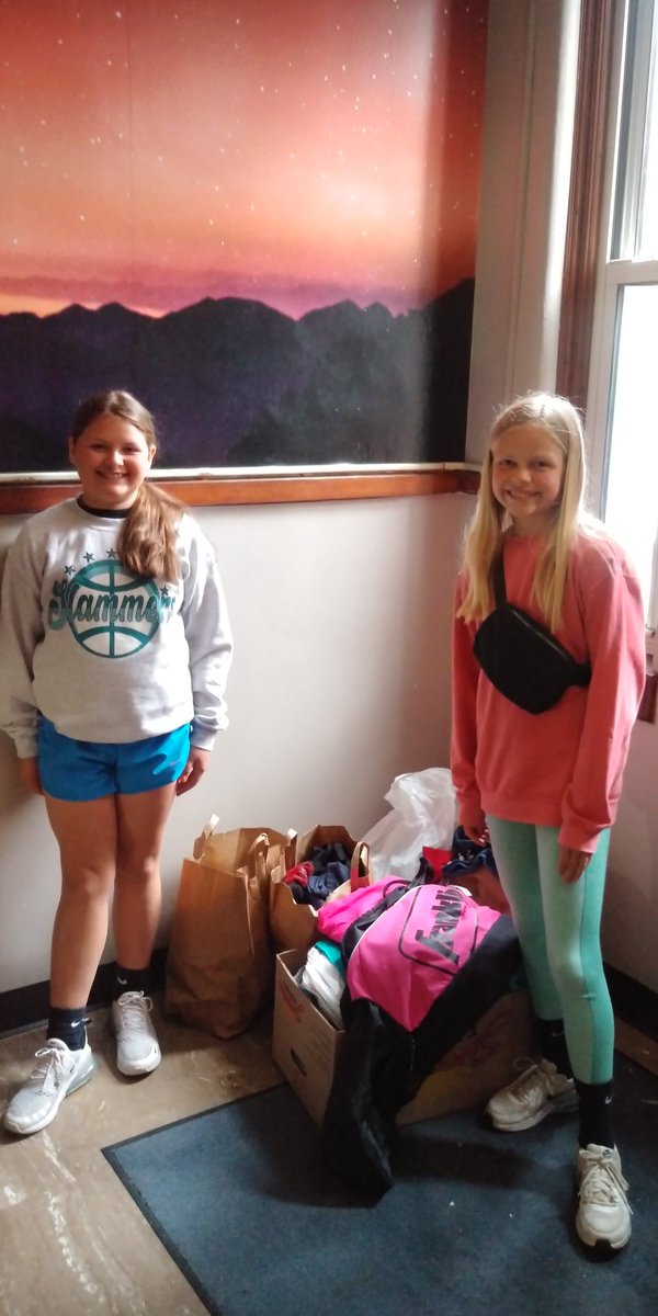 Today I had the privilege of taking these two ladies to drop off donations at the Noyes Home. Thank you to everyone who donated. #passionproject #kidshelpingkids