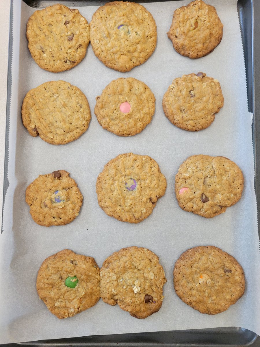 "Holland's Hot Stuff Bakery" out of <a href="/NorwellDSS/">Norwell DSS</a> was busy making monster cookies to help fuel our athletes at <a href="/ugdsb/">Upper Grand DSB</a> <a href="/SpecialOlympics/">Special Olympics</a> on Wednesday.