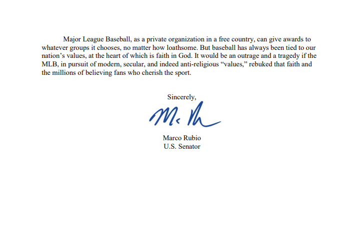 YoandyCastaneda's tweet photo. @marcorubio denuncia comportamiento de los @LosDodgers en una carta a @MLB 
https://t.co/ZVbgbzDuZK https://t.co/4jJZYzWEMD