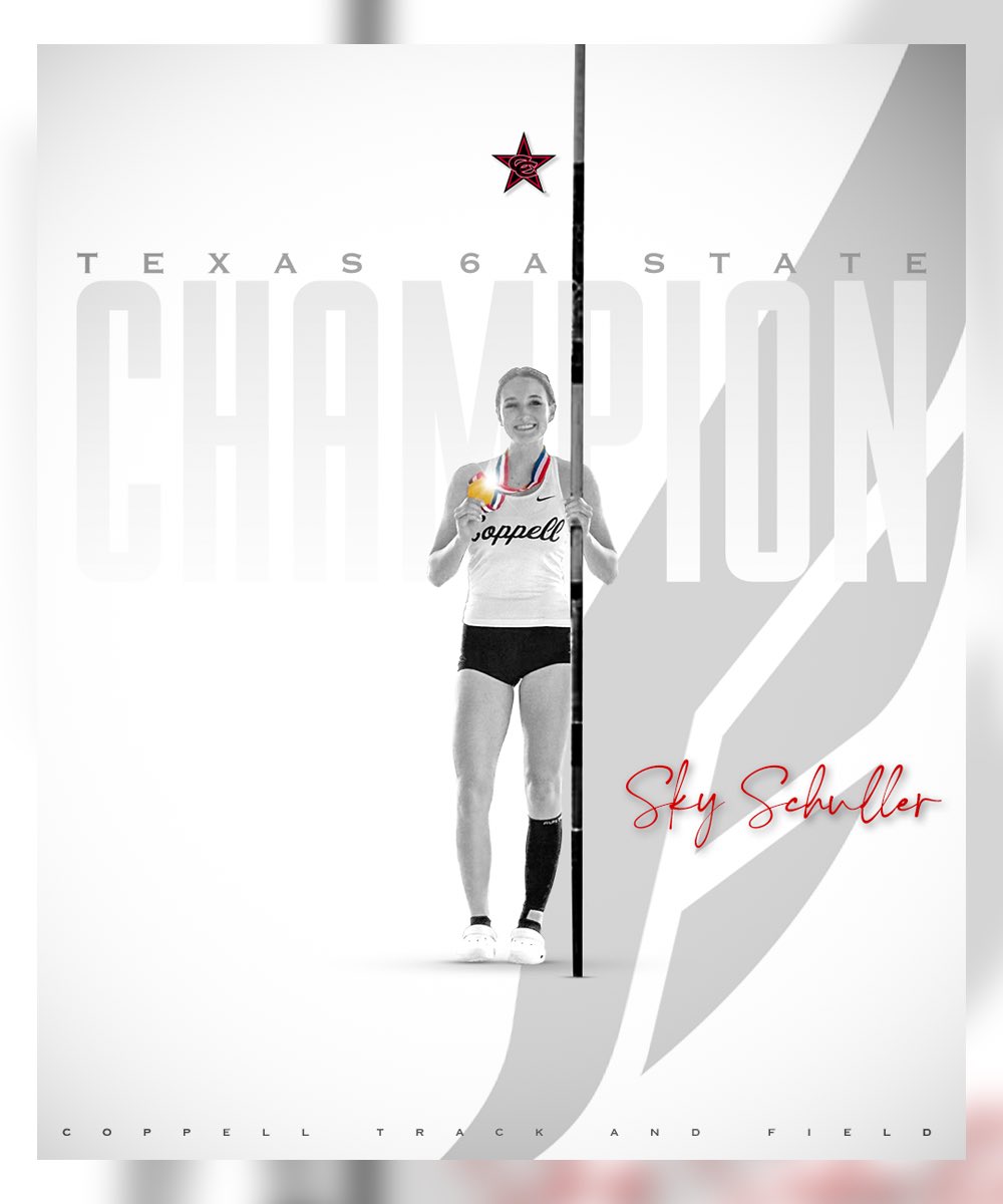Coppell Track & XC (@coppelltrackxc) on Twitter photo Sky Schuller. State Champion. <a href="/CoppellSports1/">Coppell ISD Athletics Dept</a> <a href="/CoppellHigh/">🏫 Coppell High School 📚</a> @Coppellisd Sky Schuller. State Champion. <a href="/CoppellSports1/">Coppell ISD Athletics Dept</a> <a href="/CoppellHigh/">🏫 Coppell High School 📚</a> @Coppellisd