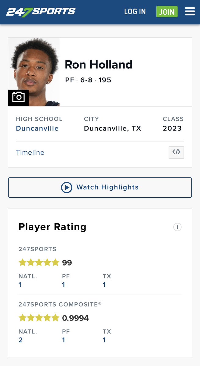 CB1_TheFiend's tweet photo. 🚨PREDICTION🚨
2023’ 5🌟 Ron Holland to Arkansas‼️
The #1 player in the class recently requested a release from his NLI from Texas. Still hasn’t been released 👀🐗 https://t.co/lL3lbi9kcn