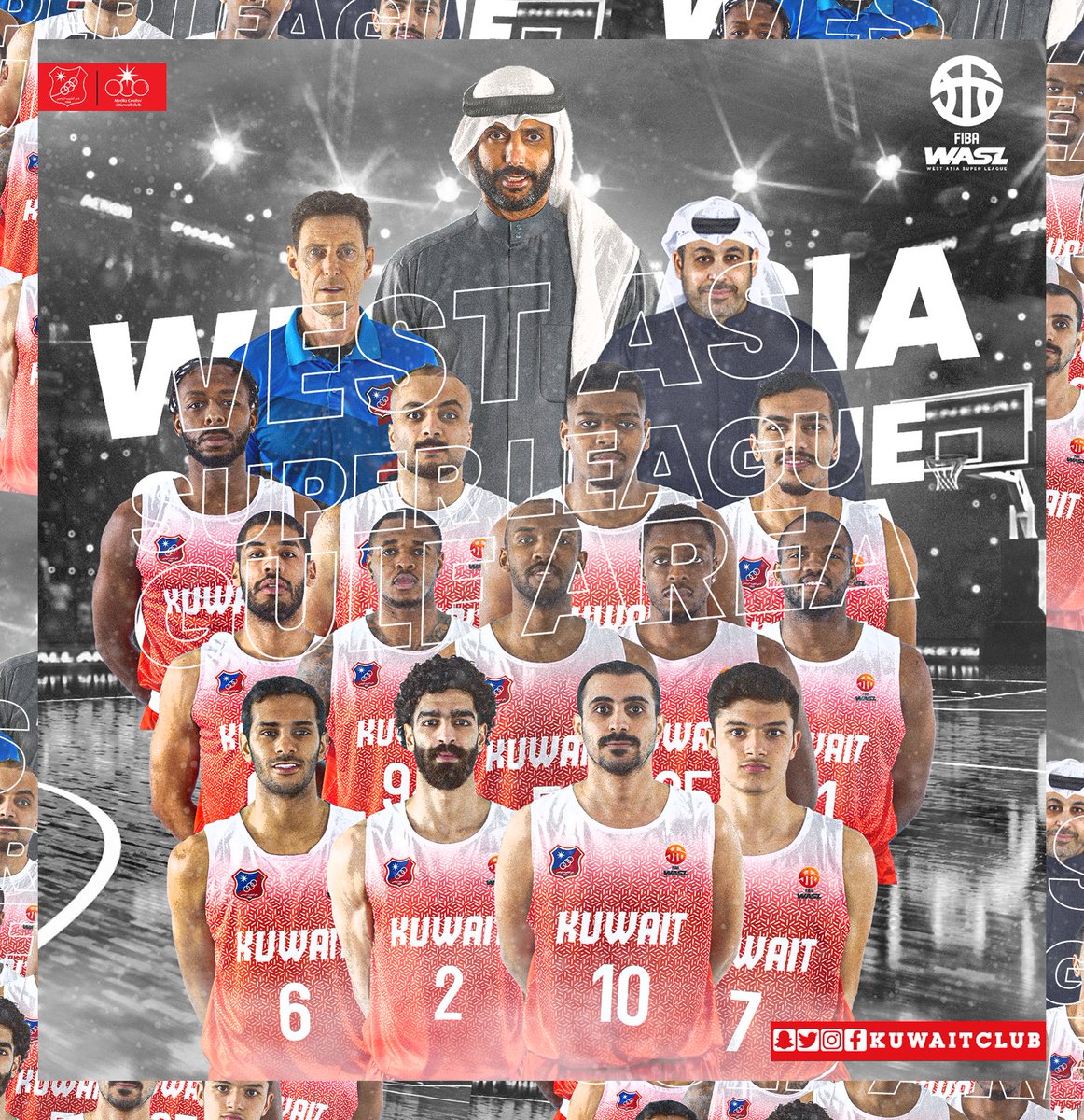 kuwaitclub's tweet photo. • عميد السلة بطل دوري السوبر الغربي آسيا - منطقة الخليج 💪🏻❤️💙
.
#نادي_الكويت 
#kuwaitclub https://t.co/kNMtg72UsO