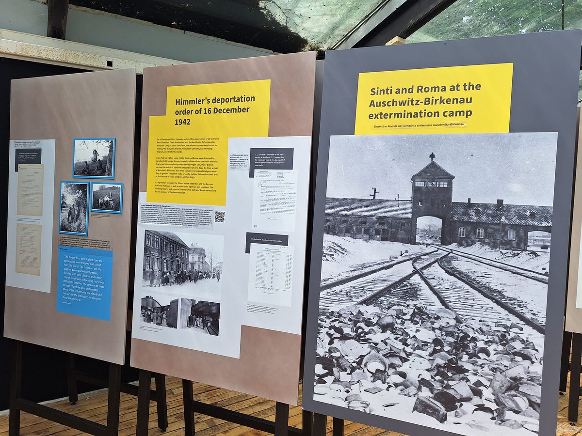 SelamirQ's tweet photo. Holocaust Exhibition - Racial Diagnosis - Gypsy

The exhibition is open until May 30, 2023@ Lapidarium of the National Museum - Pristina. https://t.co/tFgALQXfjP