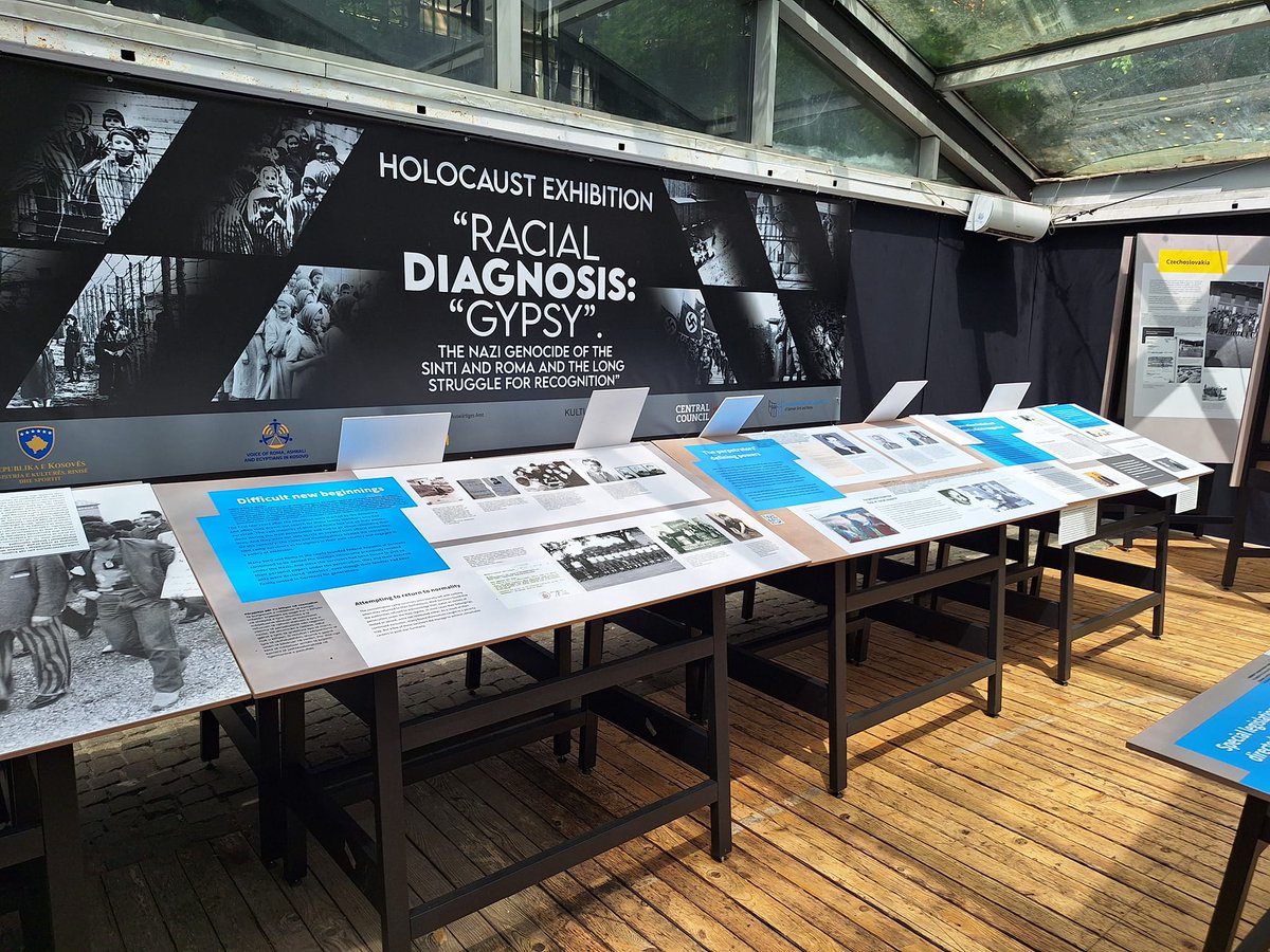 SelamirQ's tweet photo. Holocaust Exhibition - Racial Diagnosis - Gypsy

The exhibition is open until May 30, 2023@ Lapidarium of the National Museum - Pristina. https://t.co/tFgALQXfjP