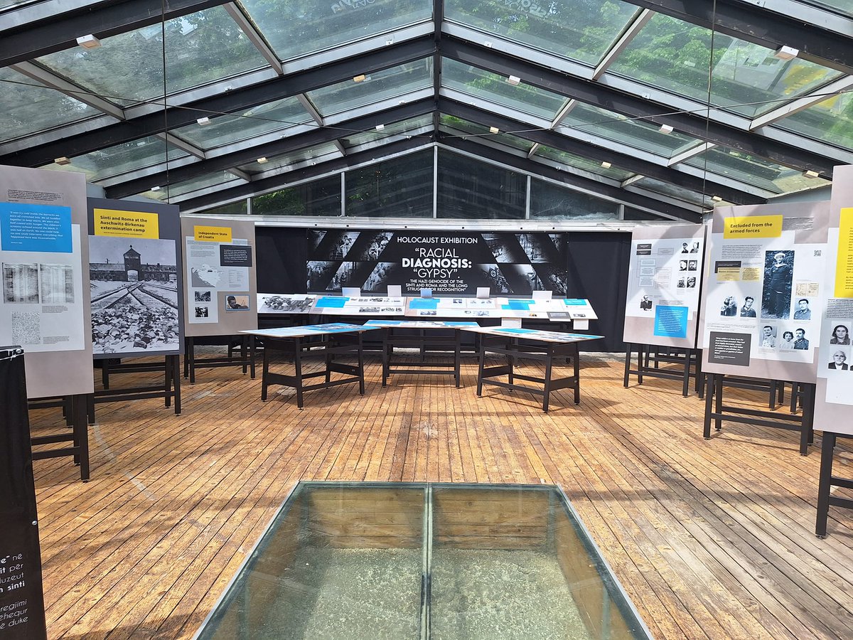 SelamirQ's tweet photo. Holocaust Exhibition - Racial Diagnosis - Gypsy

The exhibition is open until May 30, 2023@ Lapidarium of the National Museum - Pristina. https://t.co/tFgALQXfjP
