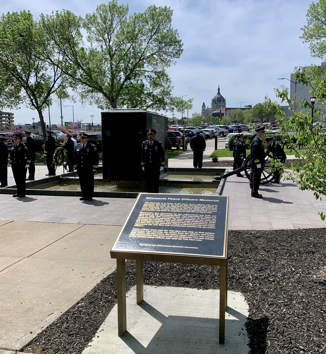 Today we pause to honor the peace officers who have made the ultimate sacrifice. We also take this week to thank the men and women who stepped up to serve their community as a peace officer. #PeaceOfficersMemorialDay #PoliceWeek