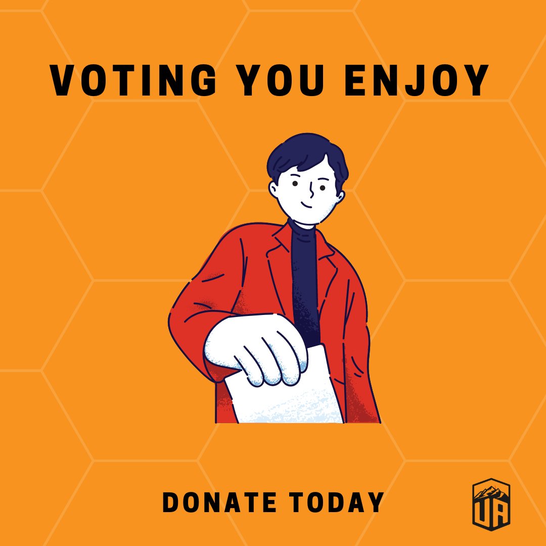 UtahApproves's tweet photo. Voting shouldn’t suck. Approval voting lets you choose people you like. Donate today: https://t.co/QbDjAruOT0

#UtahApproves #HonestElections #ApprovalVoting https://t.co/bUdKjrOFuv