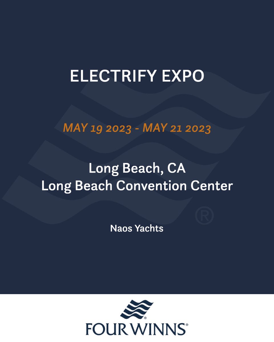FourWinnsBoats's tweet photo. Join Four Winns and experience #TheFinerSideOfLife! With 3 upcoming boats shows, you are sure to find one near you.

#FourWinnsBoats #IconicBoats #BoatingWithFriends #InboardBoat #OutboardBoat #BoatShow #Event #RideAndBuyInHouseEvent #ElectrifyExpo #AmericanWeek https://t.co/ObNPadxMCT