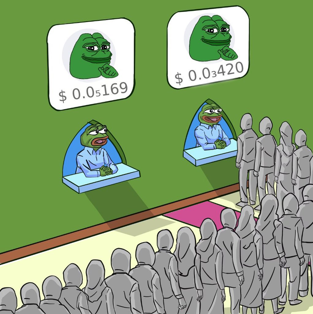 There’s no way this post gets 500 likes  $PEPE #PEPEARMY . We are not active enough right? 🐸