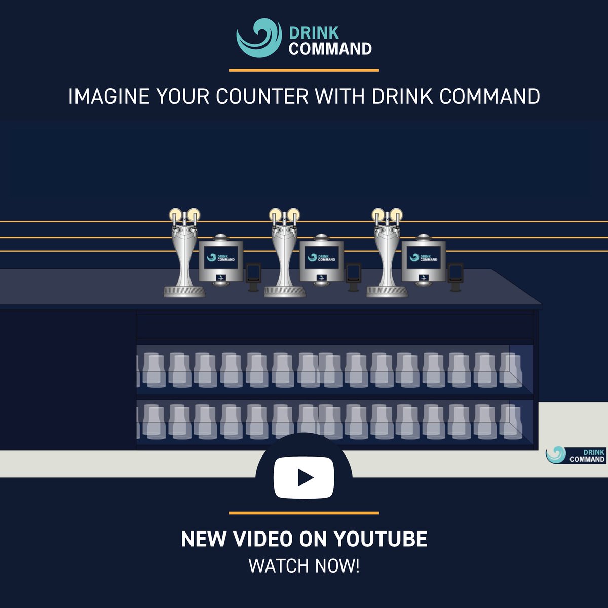 DrinkCommand's tweet image. Drink Command’s custom Self Serve Towers are ideal for providing beverages at your guest’s tables or booths. Any flat surface, such as a table or countertop, can sustain one or more self-serve towers.  The possibilities are endless.

Watch now &amp;amp; subscribe:
youtu.be/VutBLH7Imig