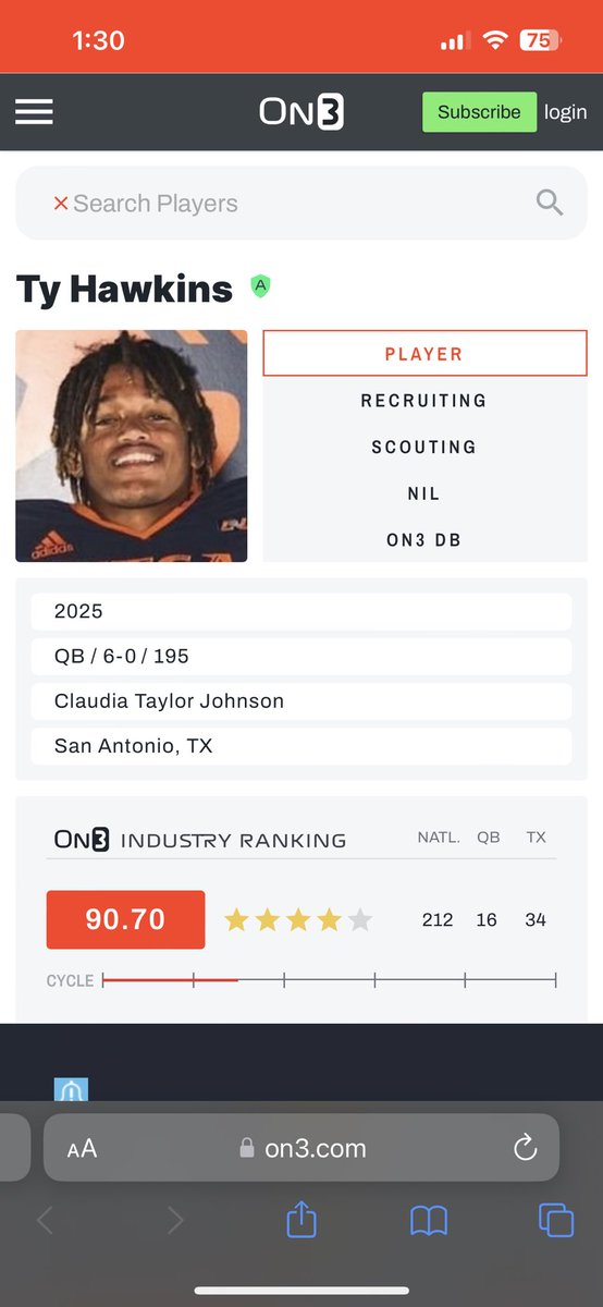 Ty Hawkins tweet media