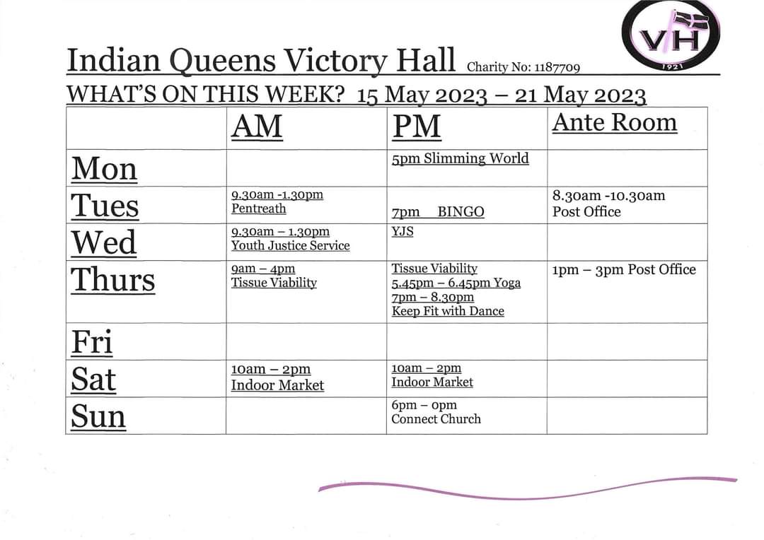 QueensVicHall's tweet photo. Bingo's back baby! https://t.co/jw9mZByc9r