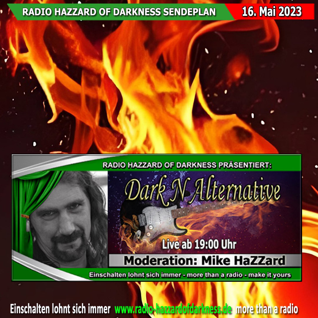 👉 radio-hazzardofdarkness.de

Ab 19:00 Uhr Dark´N Alternative mit Mike HaZZard

Stream: radio-hazzardofdarkness.de/viewpage.php?p…
Chat: radio-hazzardofdarkness.de/chat/?Chat

#hazzardofdarkness #Gothic #Darkwave #EBM #Synth #Darkpop #Electro #Postpunk #Industrial #Rock #Metal #Mittelalter #Alternative #Aggrotech