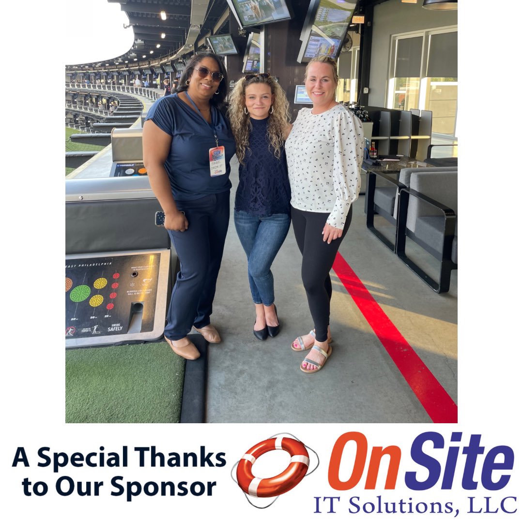 SadvPhilly's tweet photo. Thank you for coming out to the TopGolf event last week. We had an awesome time. Thank you to our new member Onsite IT Solutions for sponsoring! ⛳️😊

#subcontractor #philadelphia #phillyconstruction #sadvphilly https://t.co/SlOOxnSCeg