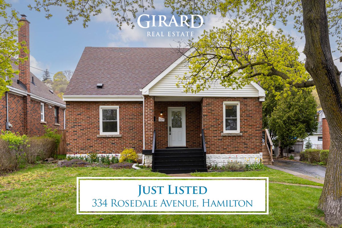 GirardTeamRLP's tweet photo. 🏡 334 Rosedale Avenue, Hamilton 
💲 699,900
🛏️ 3 | 🛁 2 | 📐 1.417 sqft.
ℹ️ Virtual Tour Website: https://t.co/AMStkiZIXe

#JustListed #HamOnt #Renovated https://t.co/YFuViLY4fd